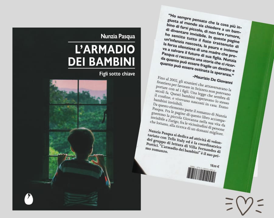 "L'Armadio dei Bambini": il nuovo romanzo di Nunzia Pasqua racconta la storia dimenticata dei bambini invisibili dell'emigrazione italiana  Presentazione il 24 giugno a Portici presso il Teatro dell'Istituto Pennese