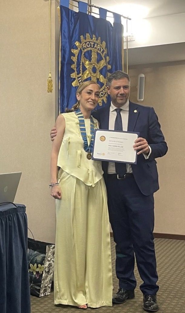 Rotary Club Nocera Apudmontem, il Passaggio del Collare inaugura il nuovo anno rotariano nel segno della continuità e del servizio